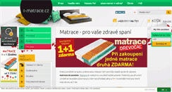 Desktop Screenshot of i-matrace.cz