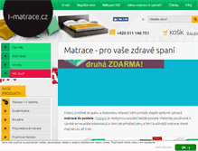Tablet Screenshot of i-matrace.cz